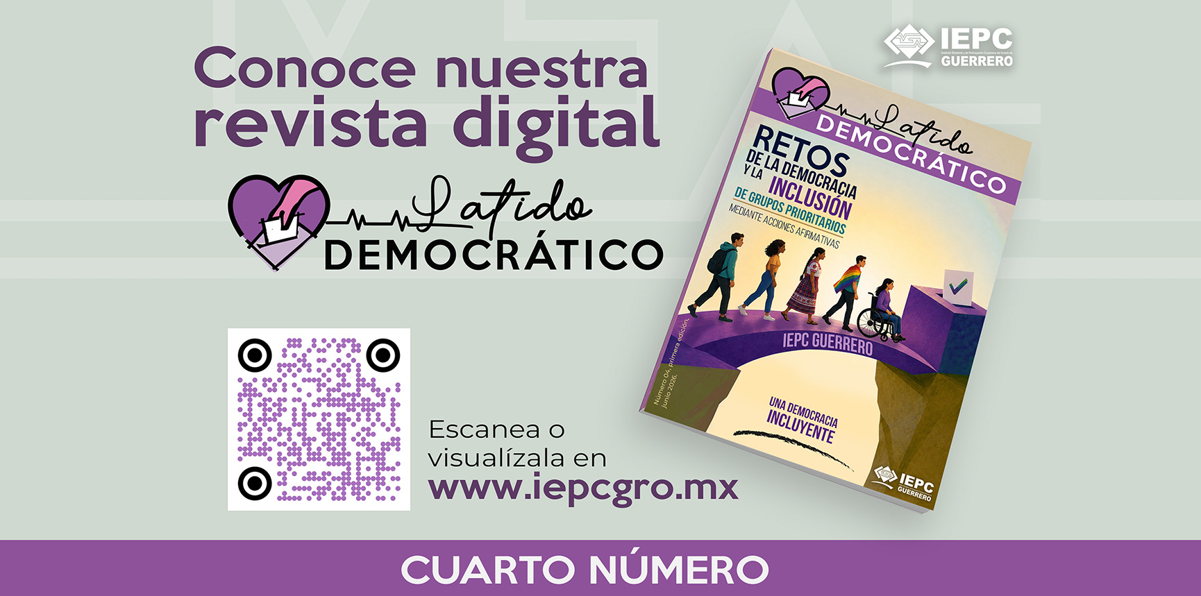 Conoce nuestra revista digital, Latido Democrático, Cuarto número